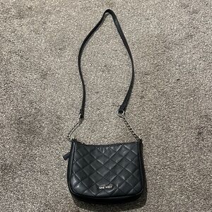 *DONATED* Nine West Black Quilted Crossbody Bag